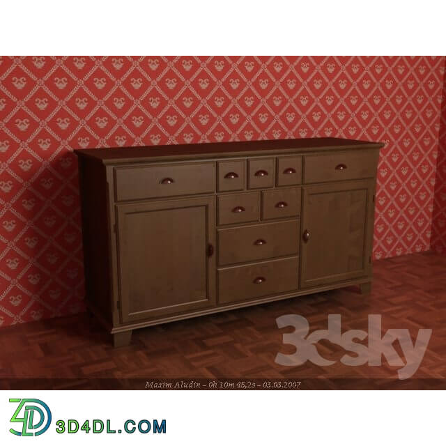 Sideboard _ Chest of drawer - Sideboard Bullet _Ikea_.