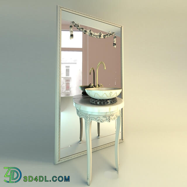 Bathroom furniture - Fermino Savio console