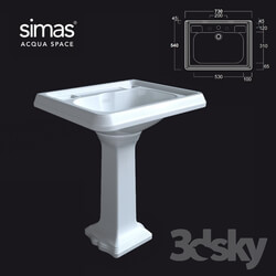 Wash basin - Wash simas AR_844-AR_805 OM 