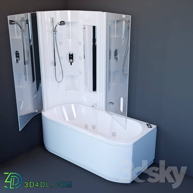 Bathtub - Bath Hafro Duo Box