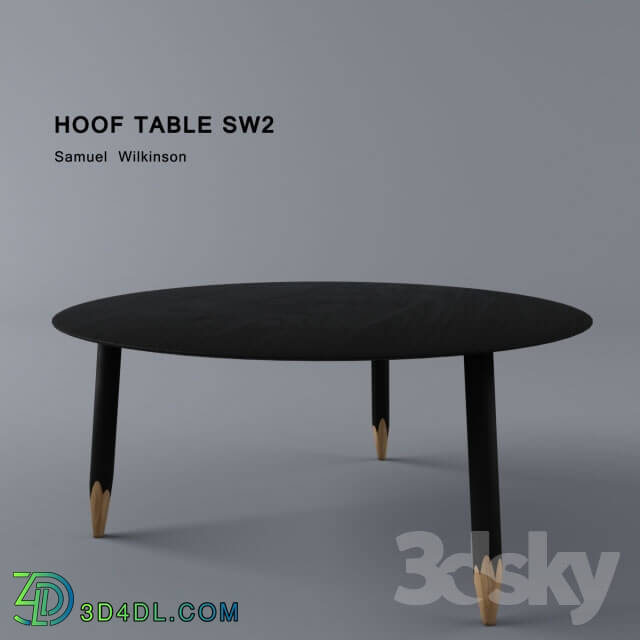 Table - Coffee table Hoof table SW2