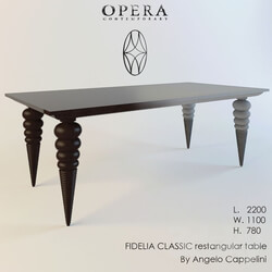 Table - Table Opera by Angello Cappellini 