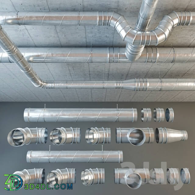 Miscellaneous - Set ventilation pipes