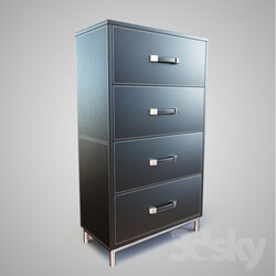 Sideboard _ Chest of drawer - Dresser with stitching 