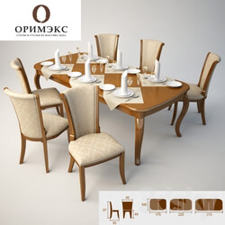 Table _ Chair - Orimeks Rouen_ the Consul. 