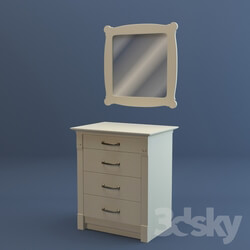 Sideboard _ Chest of drawer - Dresser and mirror Minacciolo_English Mood 