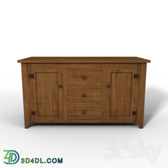 Sideboard _ Chest of drawer - Old pine chest of drawers