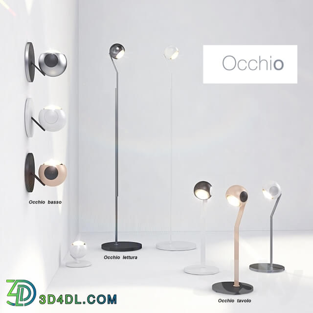 Floor lamp - Occhio io 3d