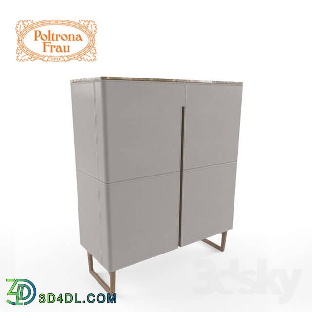 Wardrobe _ Display cabinets - Poltrona Frau - Fidelio High Cabinet