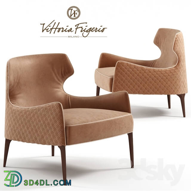 Arm chair - Vittoria Frigerio Piola Capittone