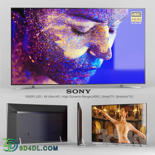 TV - Sony X900F LED _ 4K Ultra HD _ HDR _ Smart TV _Android TV_