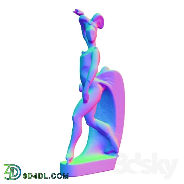 Sculpture - Ice skater