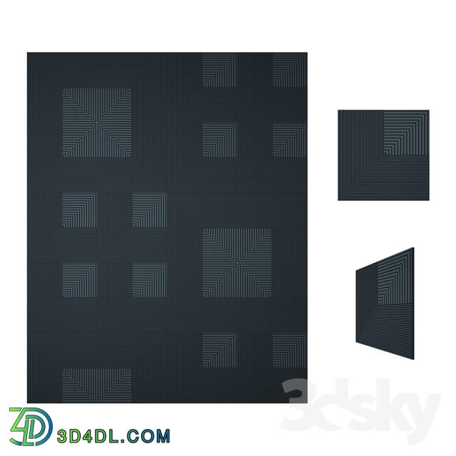 3D panel - 3D panel Bauhaus3 brand PanelPanel