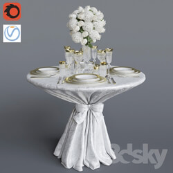 Tableware - Wedding table 