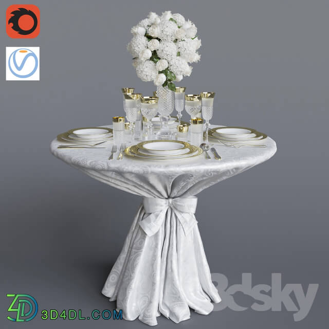 Tableware - Wedding table