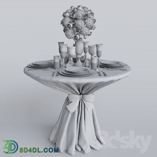 Tableware - Wedding table