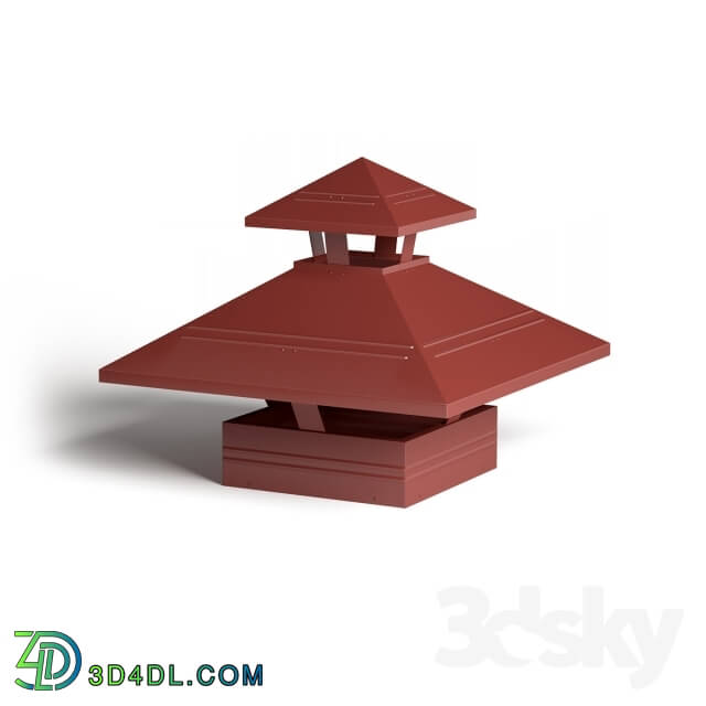 Other architectural elements - Pommel chimney