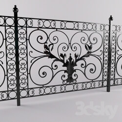 Other architectural elements - Forged fence 