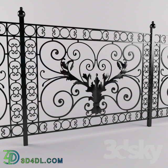 Other architectural elements - Forged fence