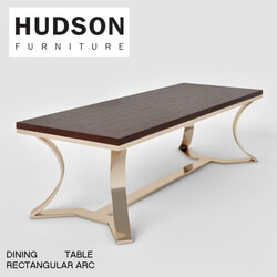 Table - HUDSON RECTANGULAR ARC TABLE 