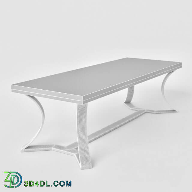 Table - HUDSON RECTANGULAR ARC TABLE