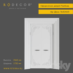 Decorative plaster - Decoration doors RODECOR Rambov 76424AR 