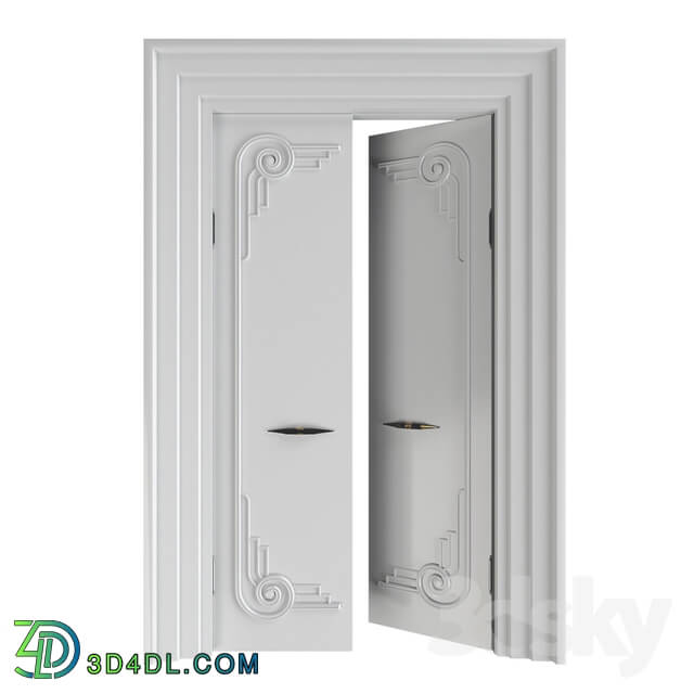 Decorative plaster - Decoration doors RODECOR Rambov 76424AR