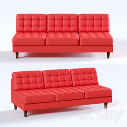 Sofa - OM Sofa without armrests Cosmo 3-seater 