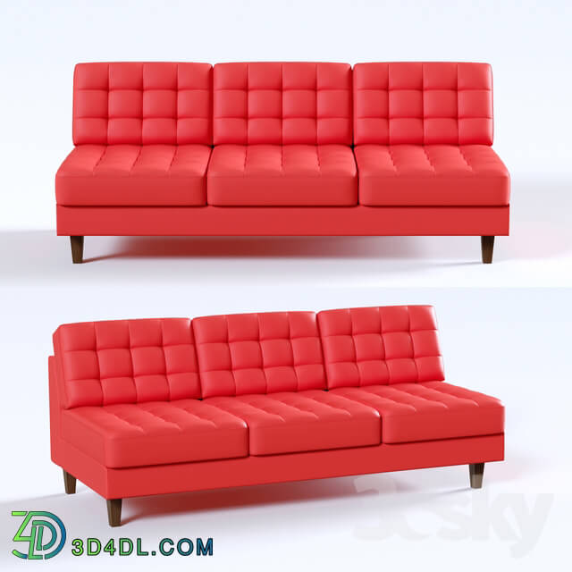 Sofa - OM Sofa without armrests Cosmo 3-seater