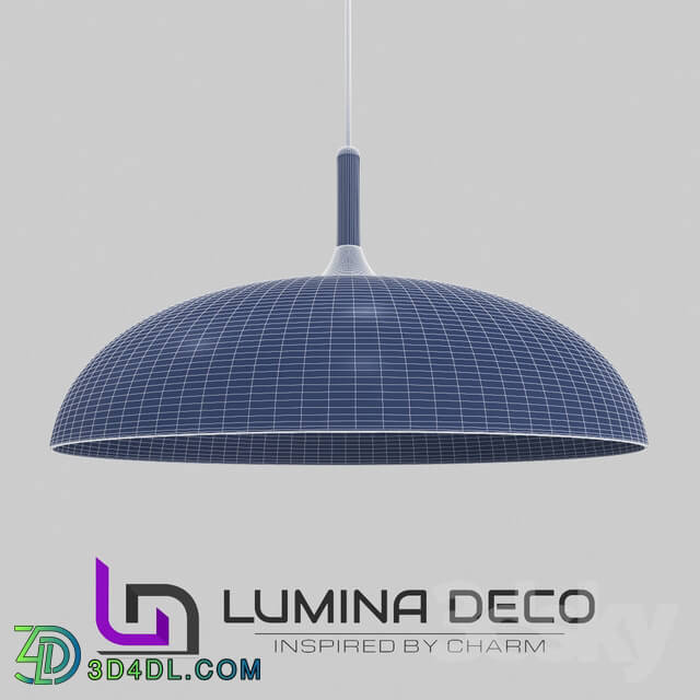 Ceiling light - _OM_ Pendant lamp Lumina Deco Versi black LDP 7899 _BK_