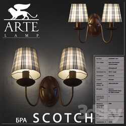 Wall light - ARTE Lamp A3090AP-2GY SCOTCH 