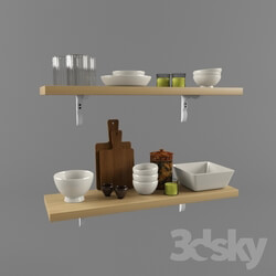 Other kitchen accessories - Kitchen shelves 