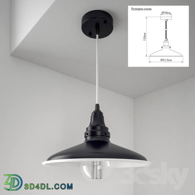 Ceiling light - PikART Lamp 1