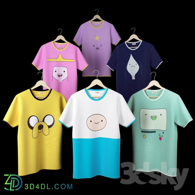 Clothes and shoes - Collection T-shirts _quot_Adventure Time_quot_