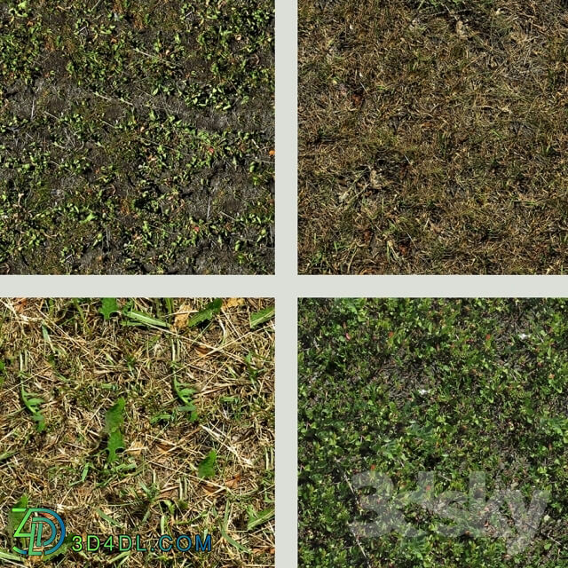 Natural materials - seamless texture of grass