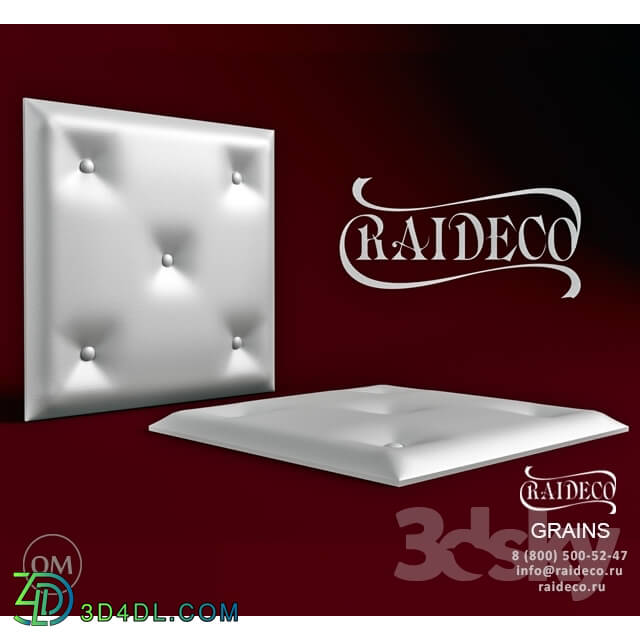 3D panel - Grains