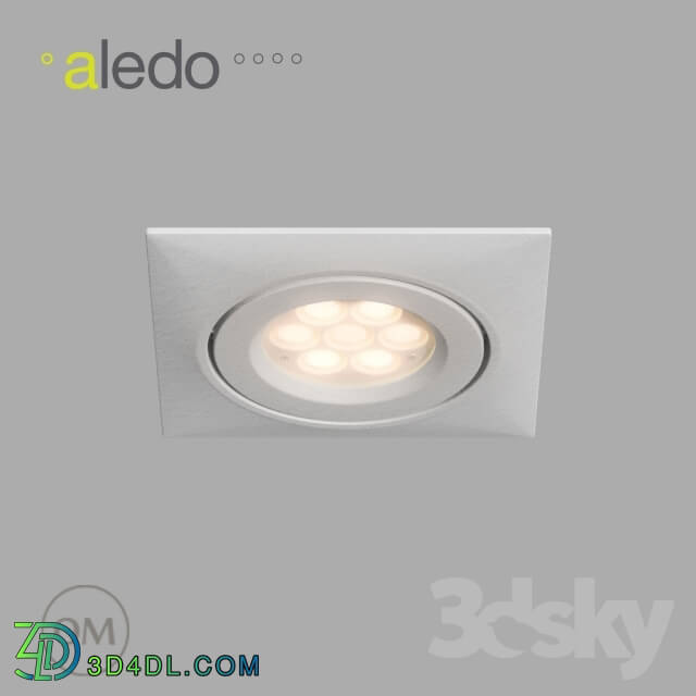 Spot light - 7W TD20 IP44 Square