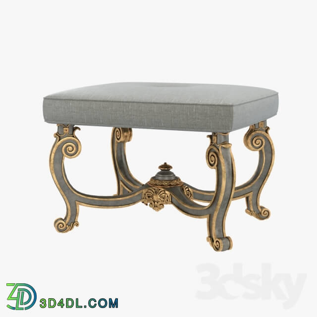 Other soft seating - Baroque Style Carved Bench