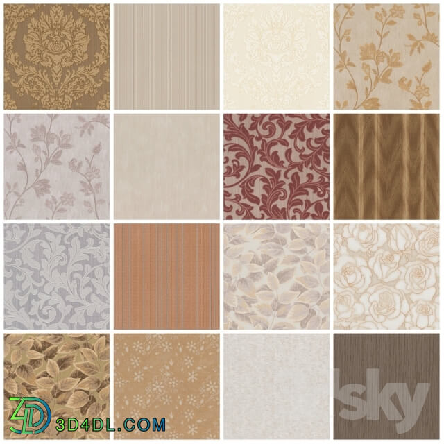 Wall covering - Wallpapers Zambaiti Parati - collection Slassic top