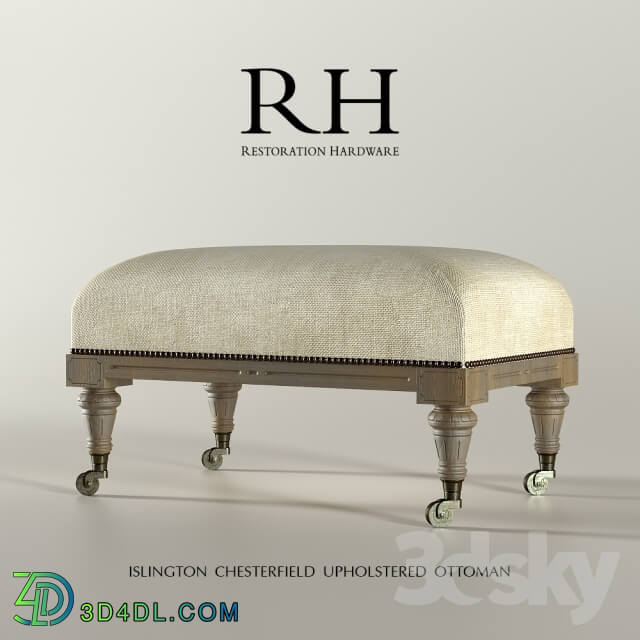 Other soft seating - RH OTTOMAN