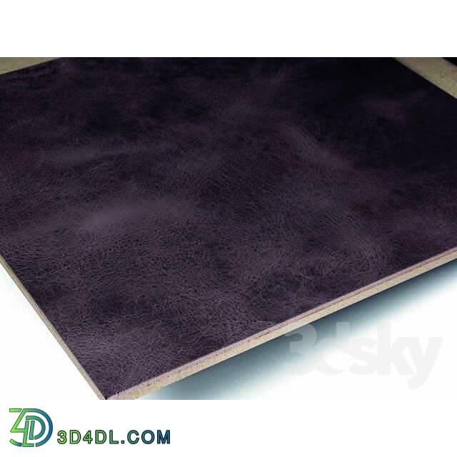 Floor coverings - leather tiles