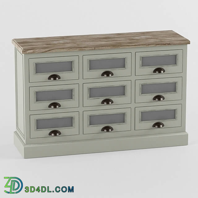 Sideboard _ Chest of drawer - Chest New Lyon Nine Drawer Chest