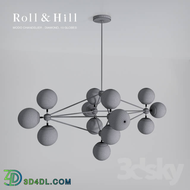 Ceiling light - Modo_Chandelier_Diamond_13