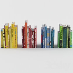 Books - Books divided by color 