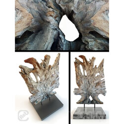 Other decorative objects - Artwork Rustic Wood 