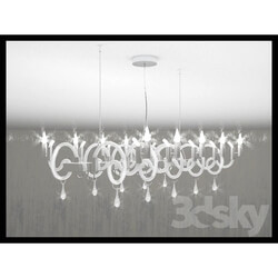 Ceiling light - Chandelier Sylcom Segno 2000 10 