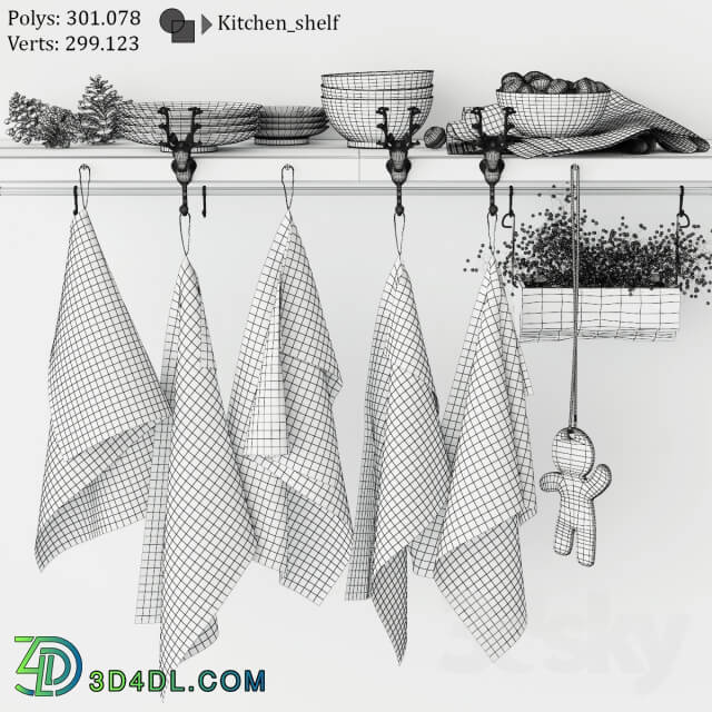 Other kitchen accessories - Kitchen Shelf