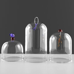 Tableware - SecondoMe Circus collection glass bells 