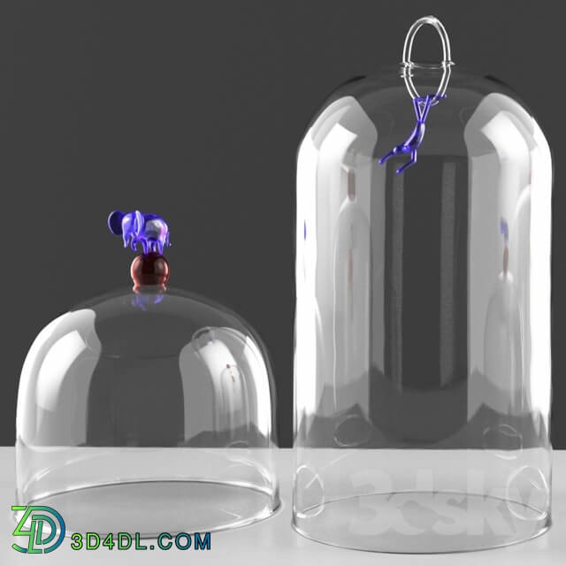 Tableware - SecondoMe Circus collection glass bells