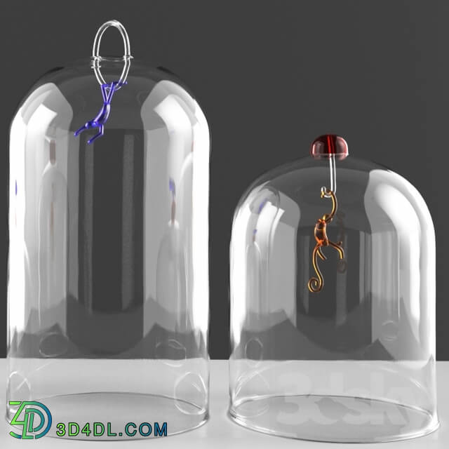 Tableware - SecondoMe Circus collection glass bells